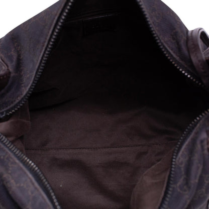 Gucci GG Hobo  canvas marrone