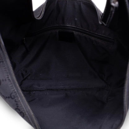 Gucci GG Black Hobo Ring