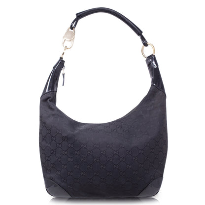 Gucci GG Black Hobo Ring