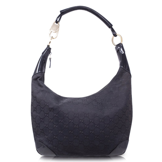 Gucci GG Hobo ring nera
