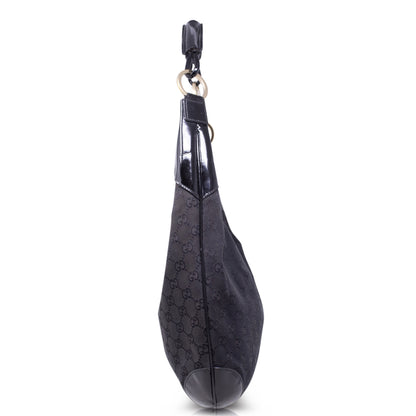 Gucci GG Black Hobo Ring
