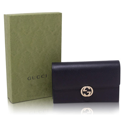 Black Gucci GG Interlocking Pouch