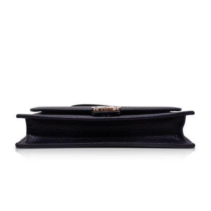 Black Gucci GG Interlocking Pouch