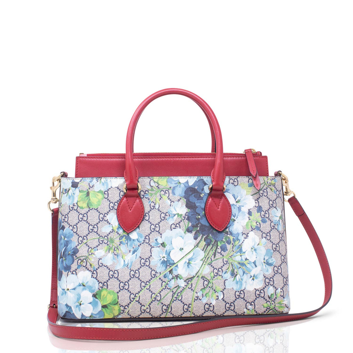 Gucci Tote GG Supreme Flowers