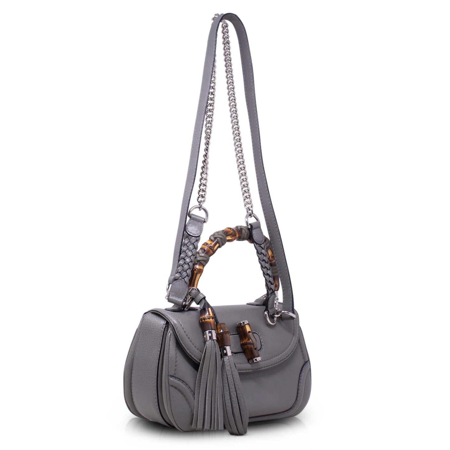 Gucci New Bamboo Grigia