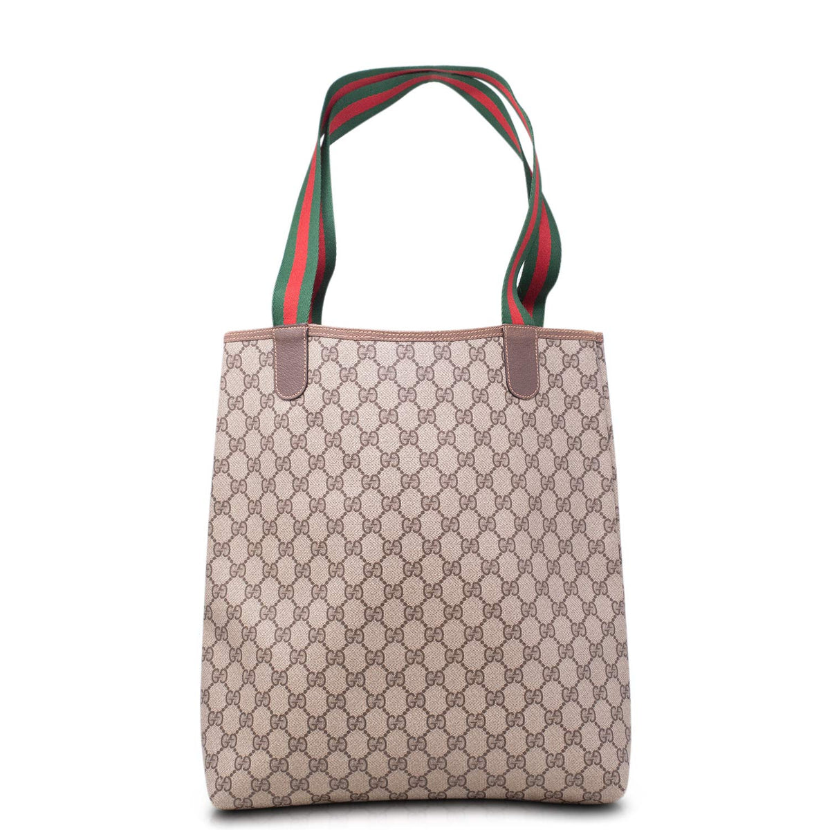 Gucci Tote GG Supreme Sherry Line Vintage
