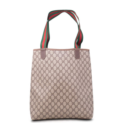 Gucci Tote GG Supreme Sherry Line Vintage