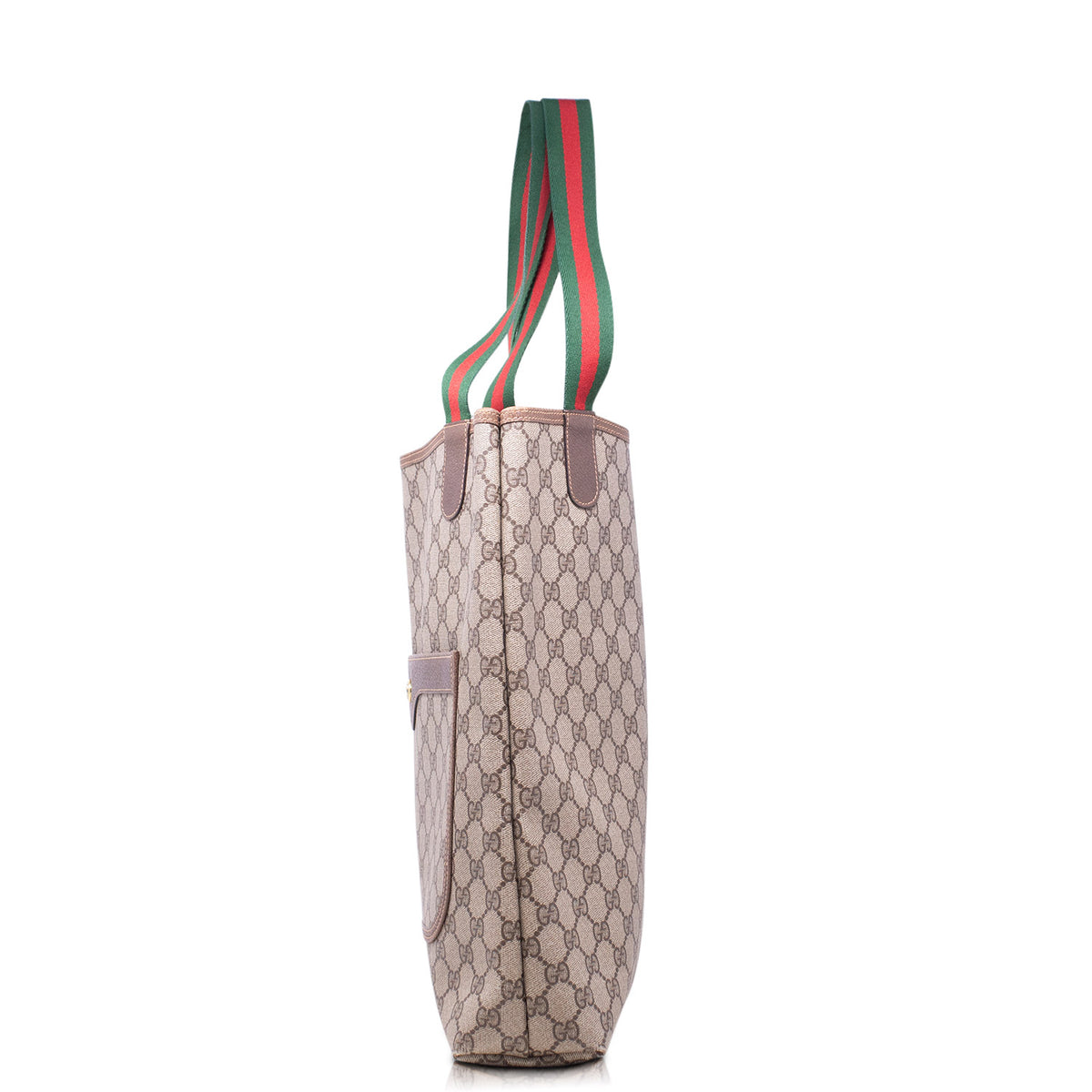 Gucci Tote GG Supreme Sherry Line Vintage