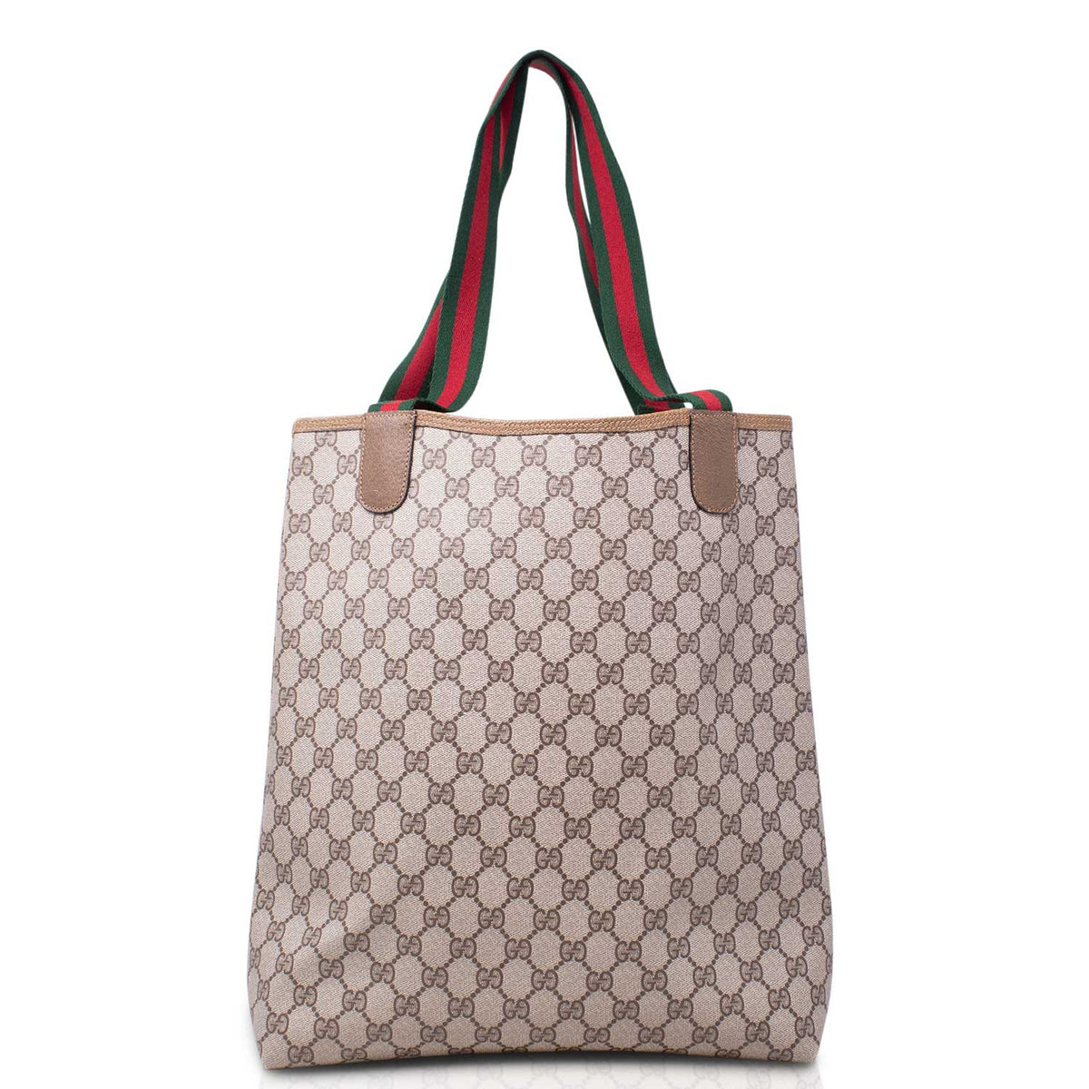 Gucci Tote GG Supreme Sherry Line Vintage