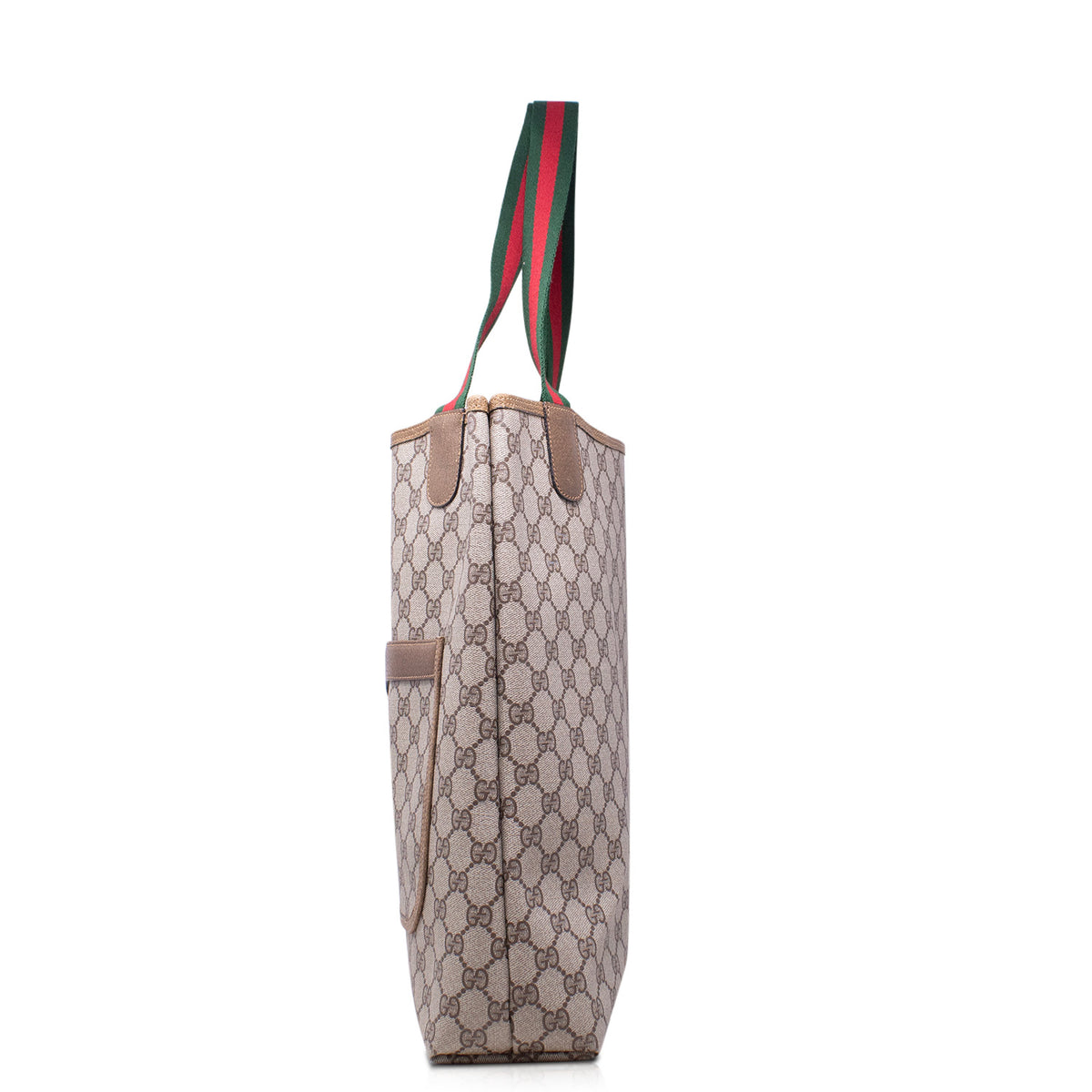 Gucci Tote GG Supreme Sherry Line Vintage