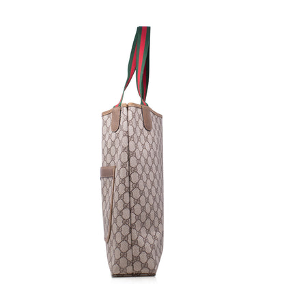 Gucci Tote GG Supreme Sherry Line Vintage