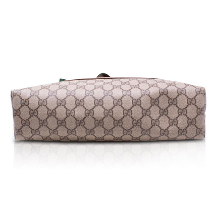 Gucci Tote GG Supreme Sherry Line Vintage