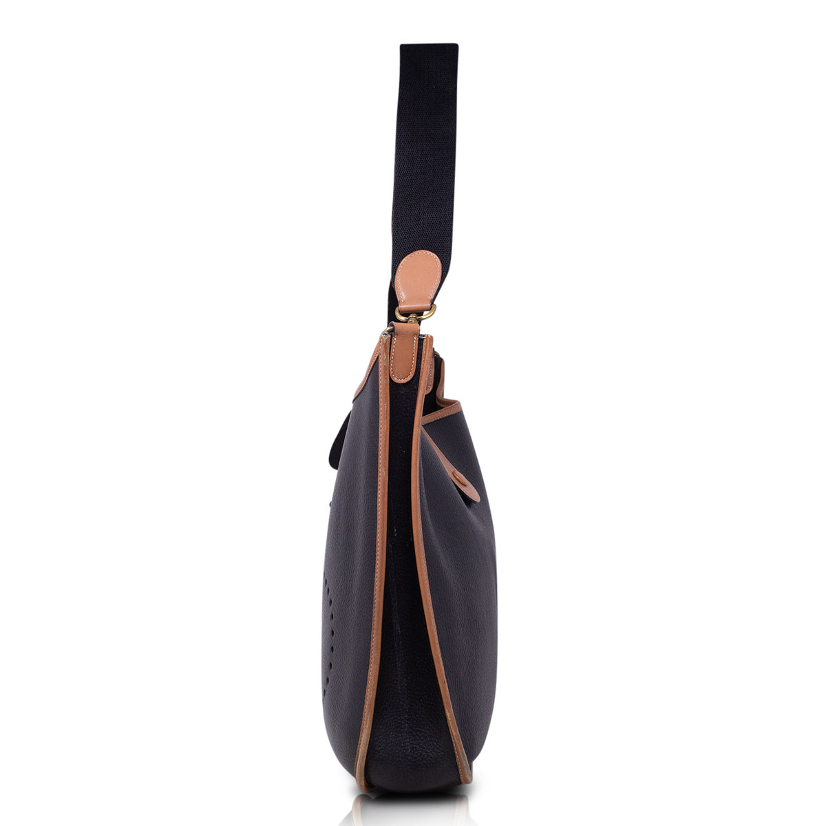 Hermès Evelyne 33 Nera e Marrone
