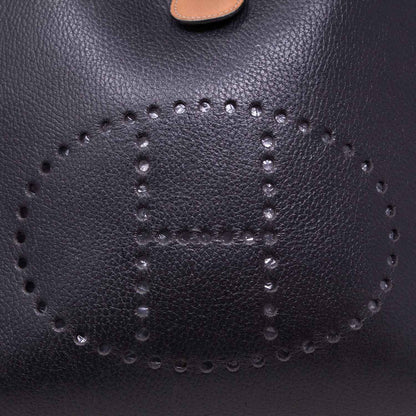 Hermès Evelyne 33 Nera e Marrone