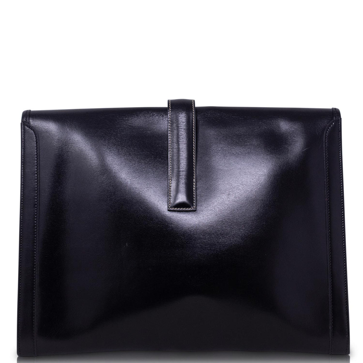 Hermès Pochette H Jige Large Nera