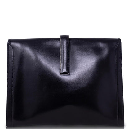 Hermès Pochette H Jige Large Nera