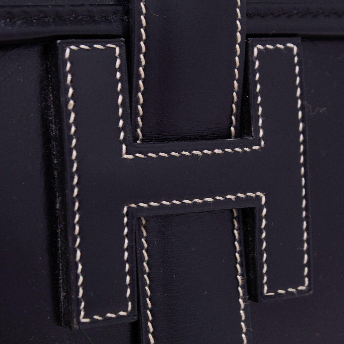 Hermès Pochette H Jige Large Nera