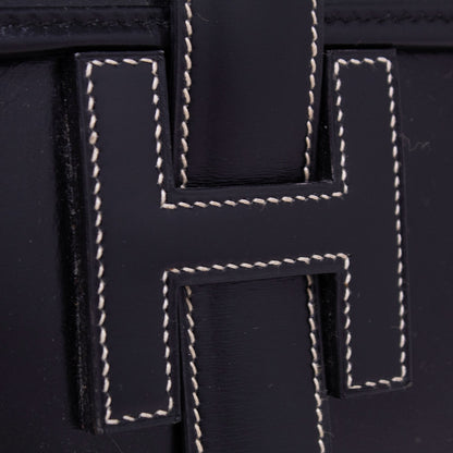 Hermès Pochette H Jige Large Nera