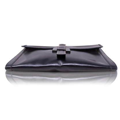 Hermès Pochette H Jige Large Nera