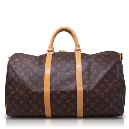 Louis Vuitton Keepall 50 Bandoliere Monogram