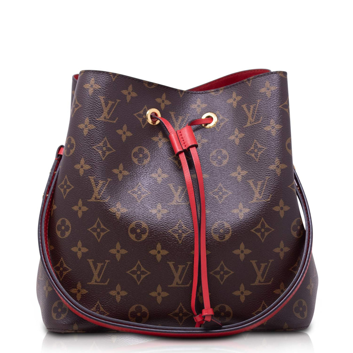 Louis Vuitton Néo Noé Monogram e Rossa