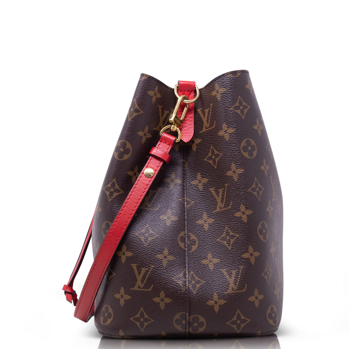 Louis Vuitton Néo Noé Monogram e Rossa