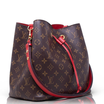 Louis Vuitton Néo Noé Monogram e Rossa