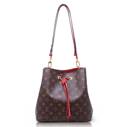 Louis Vuitton Néo Noé Monogram e Rossa
