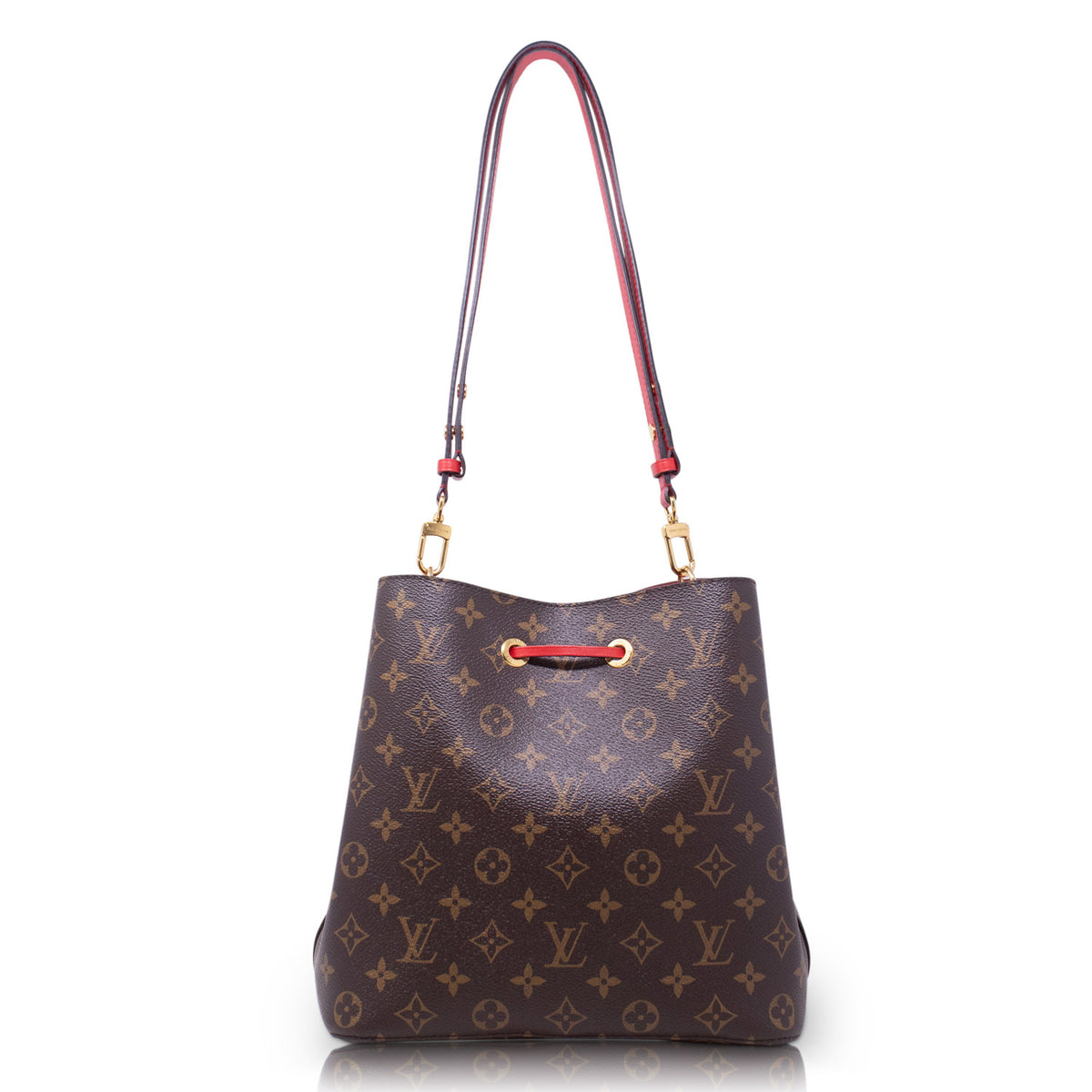 Louis Vuitton Néo Noé Monogram e Rossa