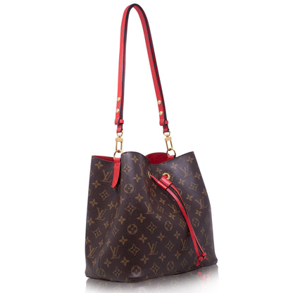 Louis Vuitton Néo Noé Monogram e Rossa