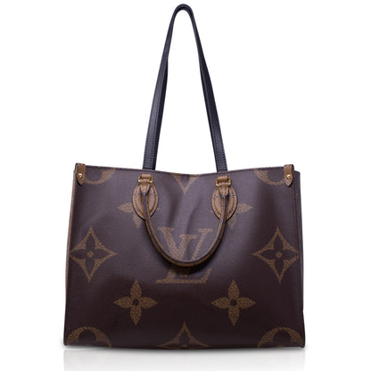 Louis Vuitton Onthego MM Monogram Reverse Giant