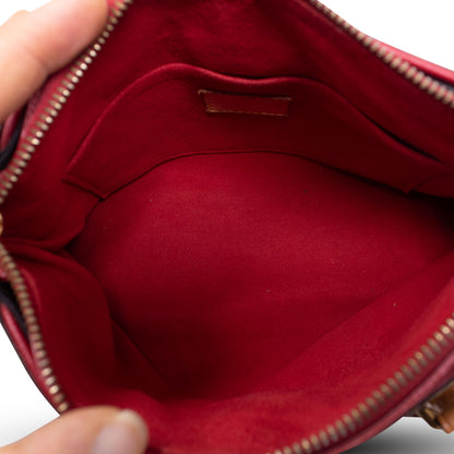 Louis Vuitton Pallas BB Monogram e Rossa