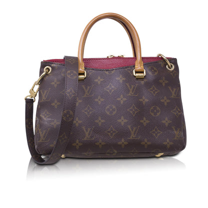 Louis Vuitton Pallas BB Monogram e Rossa