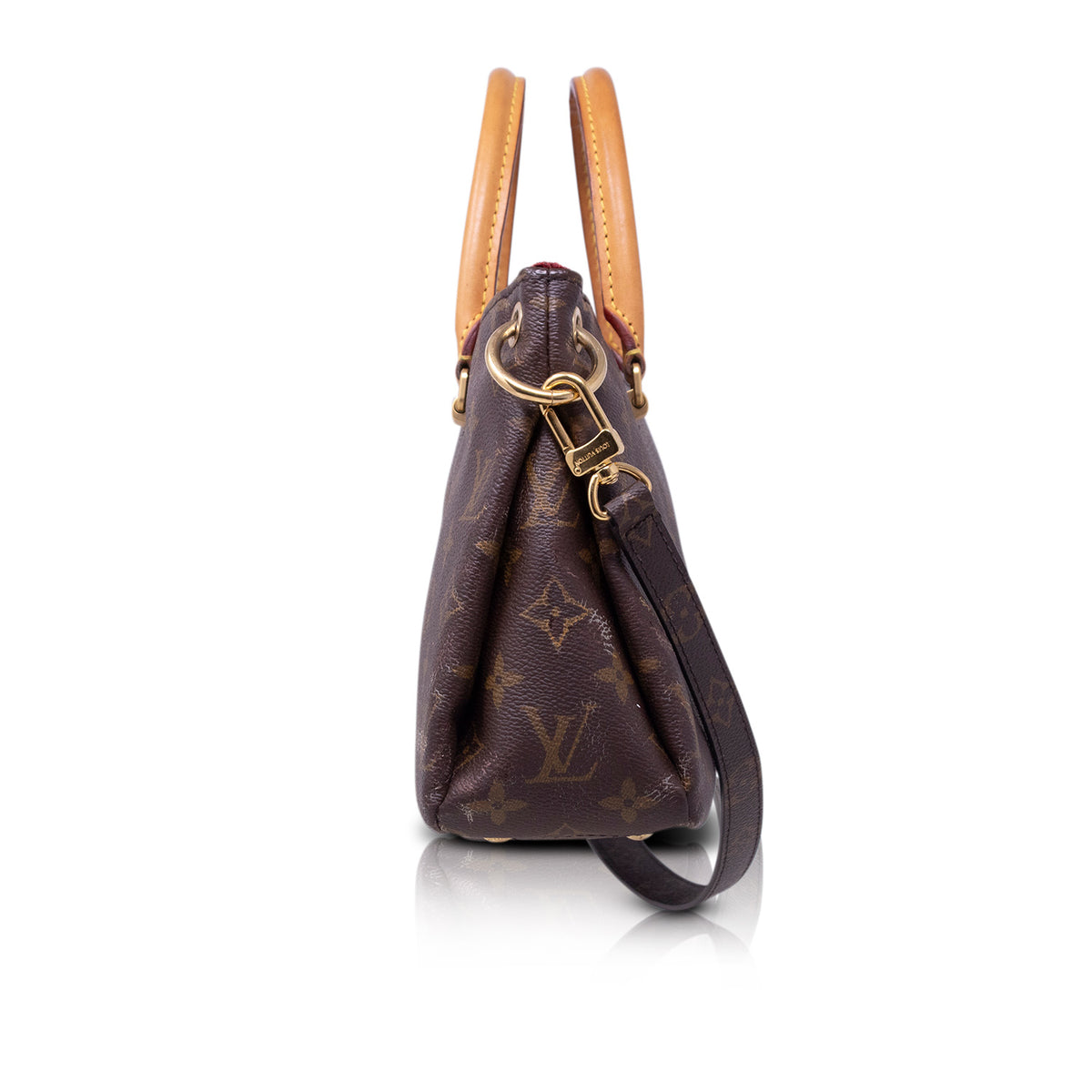 Louis Vuitton Pallas BB Monogram e Rossa