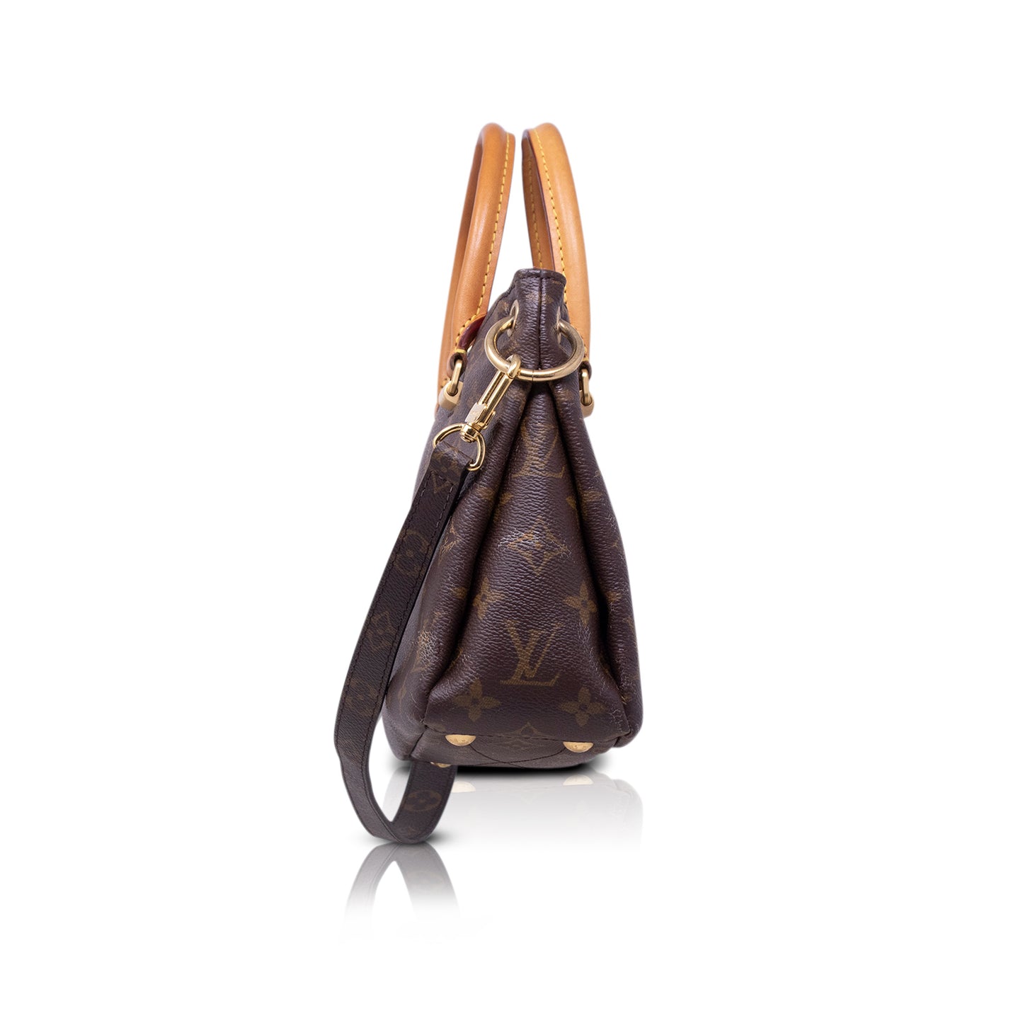Louis Vuitton Pallas BB Monogram e Rossa