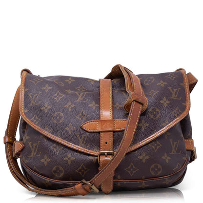 Louis Vuitton Saumur 30 Monogram Vintage