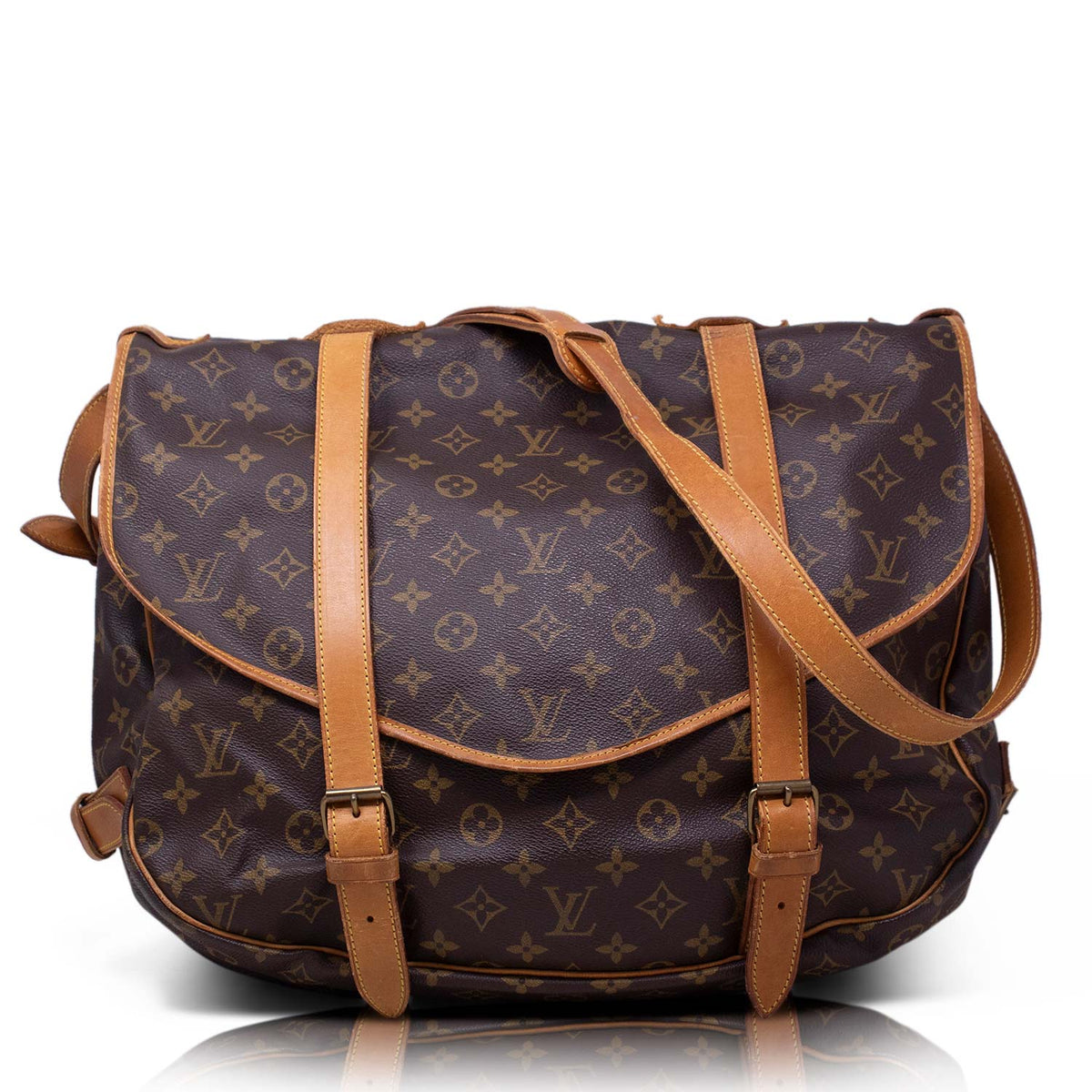 Louis Vuitton Saumur 43 monogram Vintage