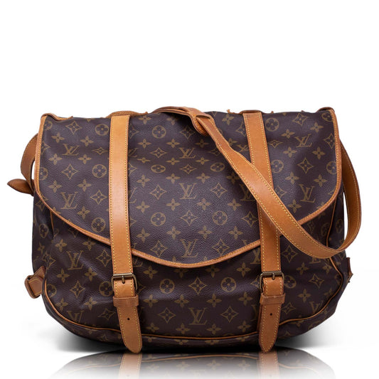 Louis Vuitton Saumur 43 monogram Vintage