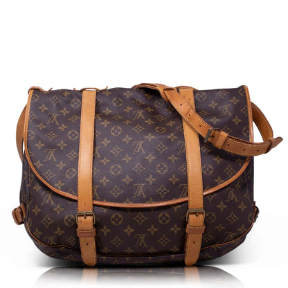 Louis Vuitton Saumur 43 monogram Vintage