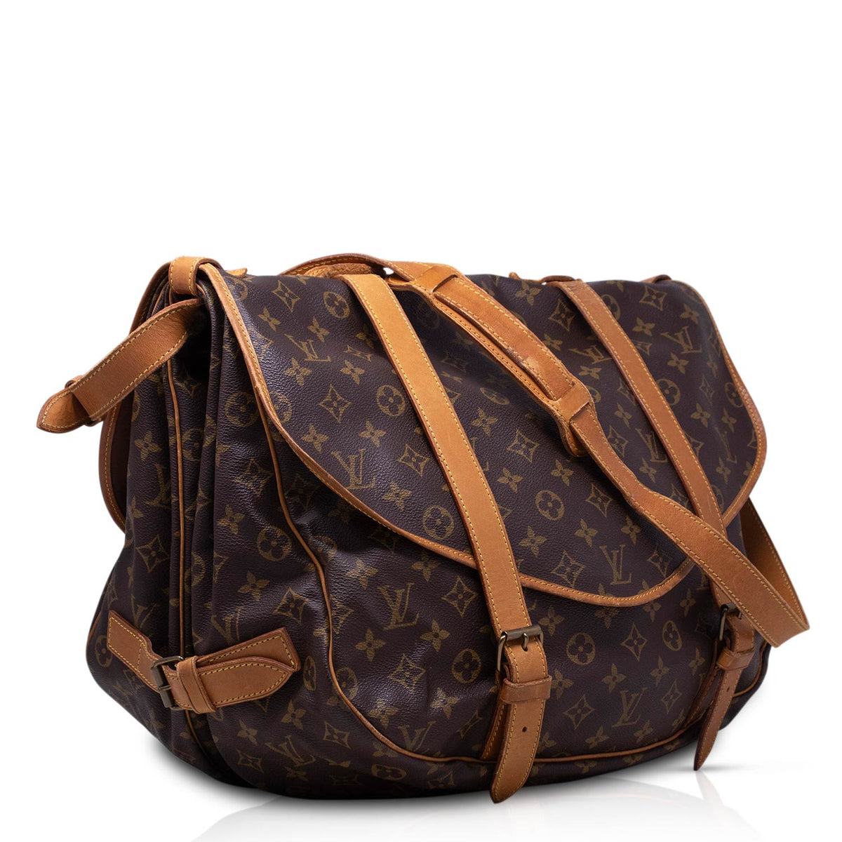 Louis Vuitton Saumur 43 monogram Vintage
