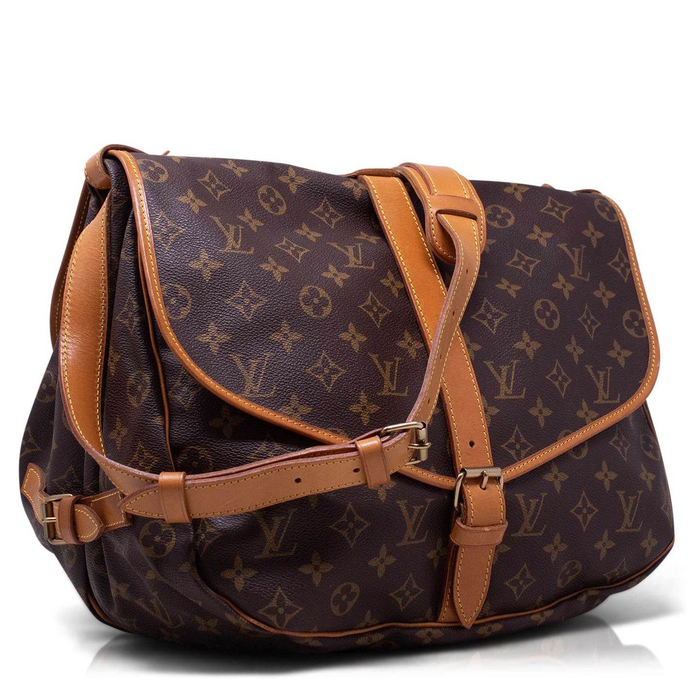 Louis Vuitton Saumur 35 monogram Vintage