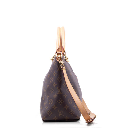 Louis Vuitton V Tote MM Monogram e Rossa