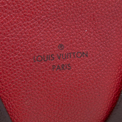 Louis Vuitton V Tote MM Monogram e Rossa