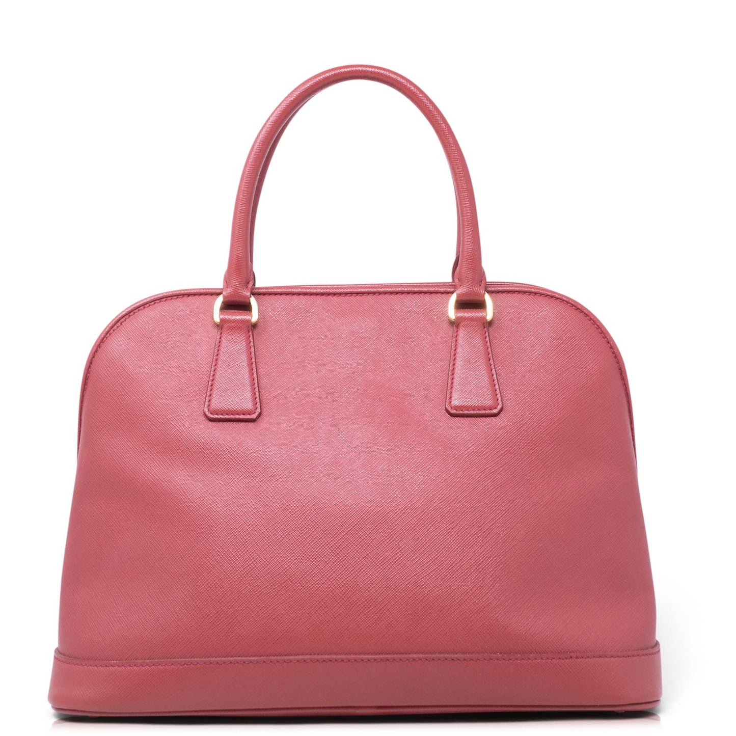 Prada Dome Tote Saffiano Rossa