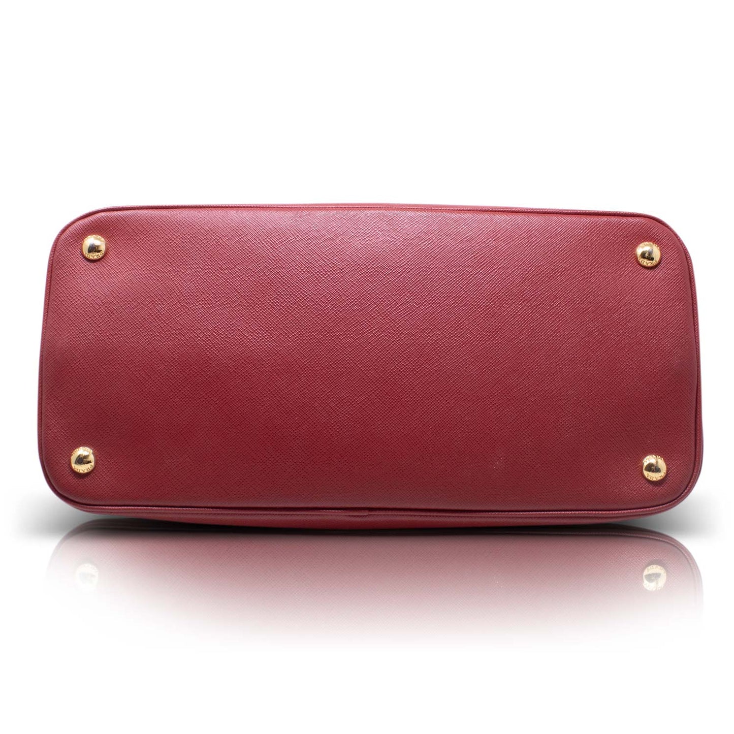 Prada Dome Tote Saffiano Rossa