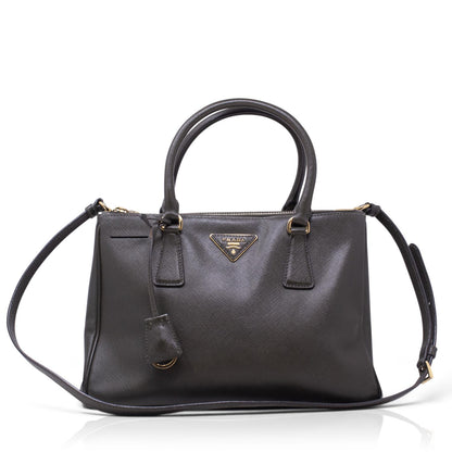 Prada Galleria Media Saffiano Verde