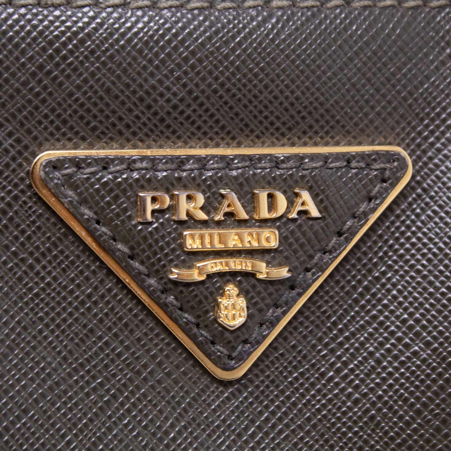 Prada Galleria Media Saffiano Verde