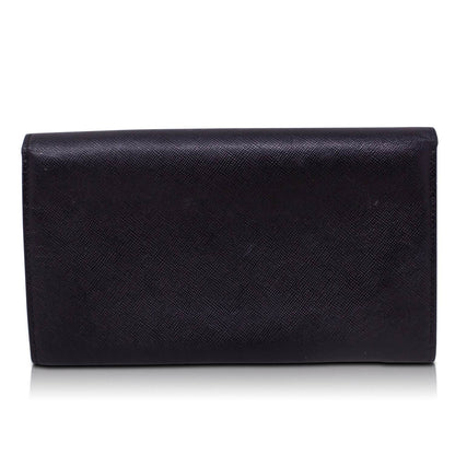 Prada Portafoglio Saffiano Nero
