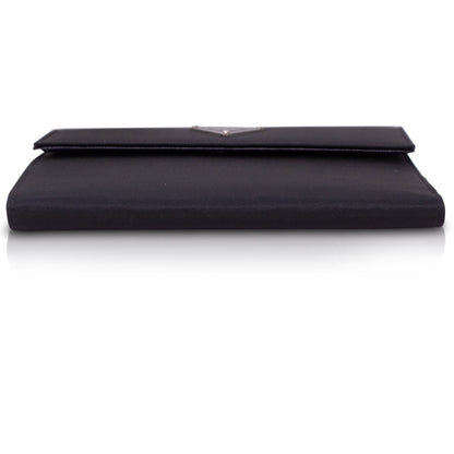 Prada Portafoglio Trifold  Vela Nero