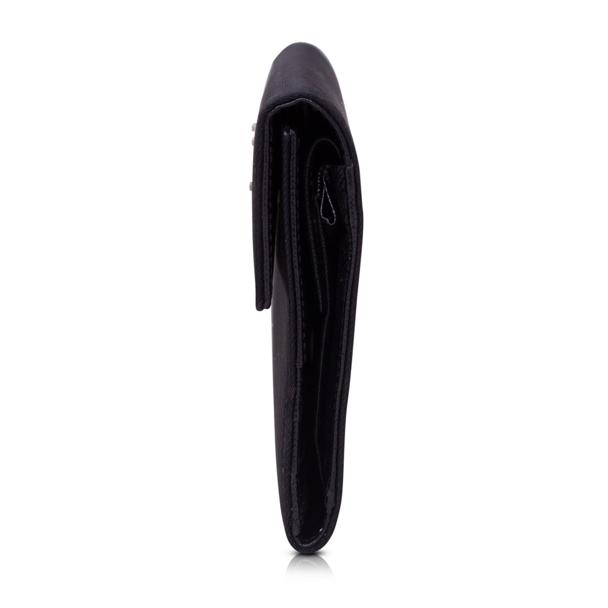 Prada Portafoglio Trifold  Vela Nero